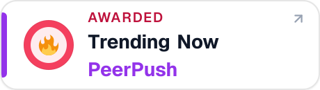 Publiqo su PeerPush: premiato «Trending Now»