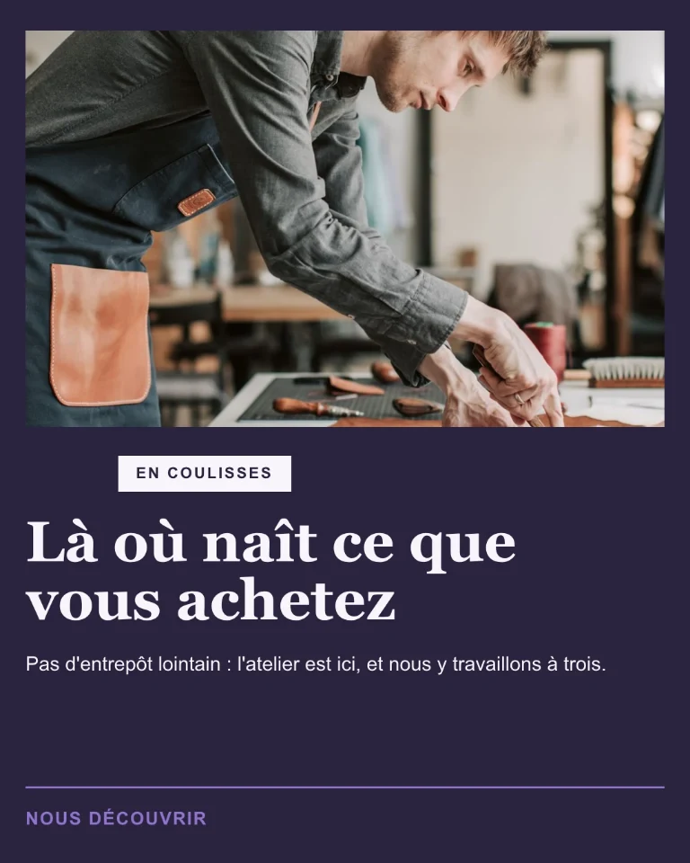 Post sur les coulisses de la production