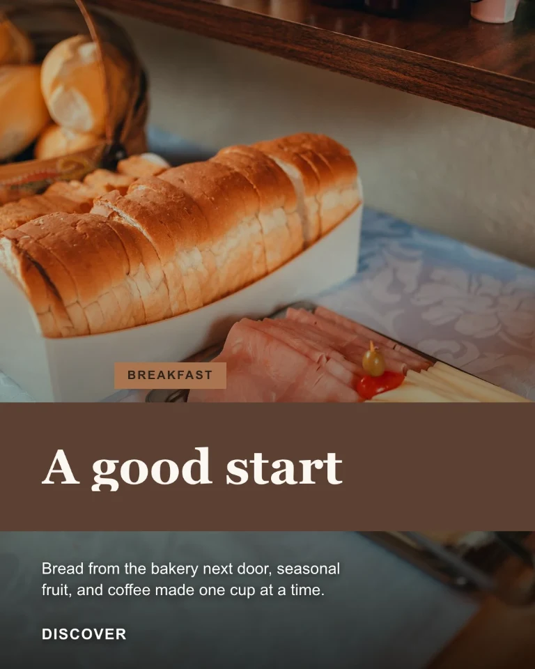 Post about breakfast, the detail that decides many bookings