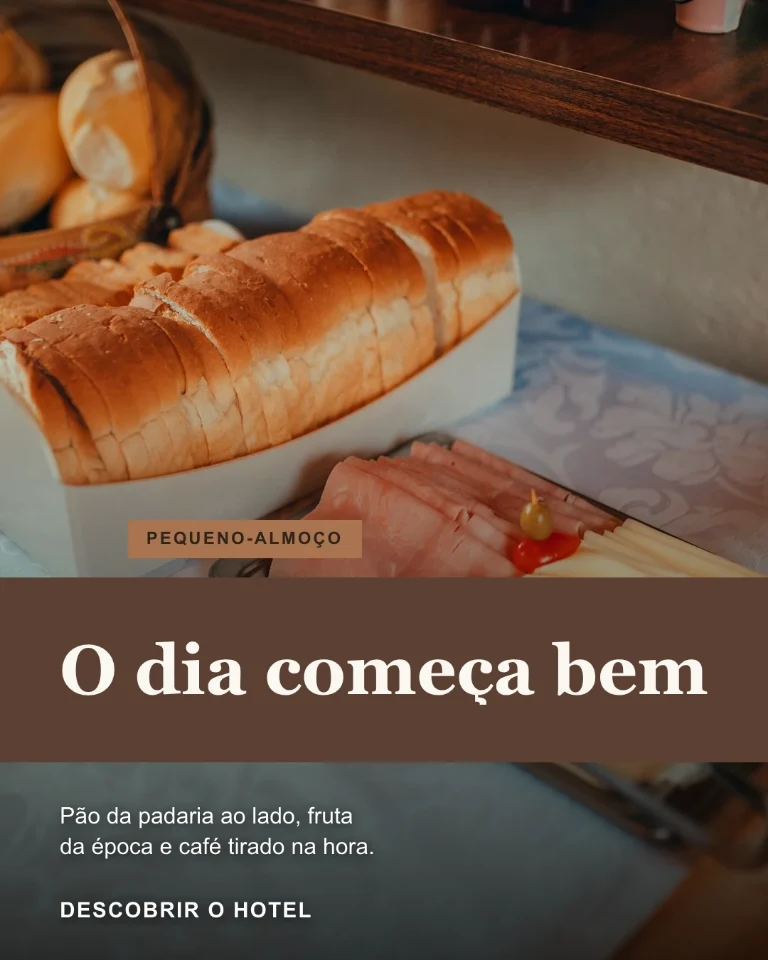 Post sobre o pequeno-almoço, o detalhe que decide muitas reservas