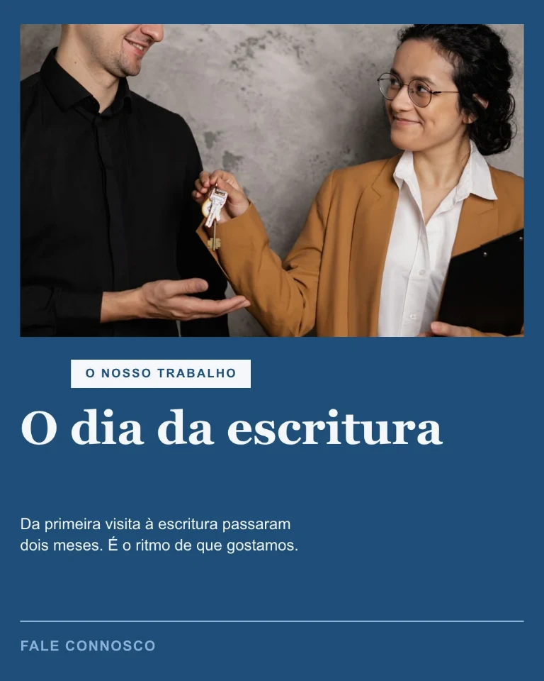 Post sobre a entrega das chaves, o conteúdo que mostra o método