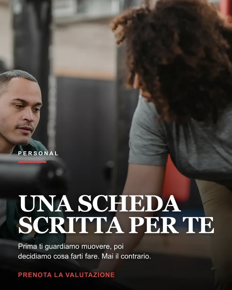 Post sul personal training e la valutazione iniziale