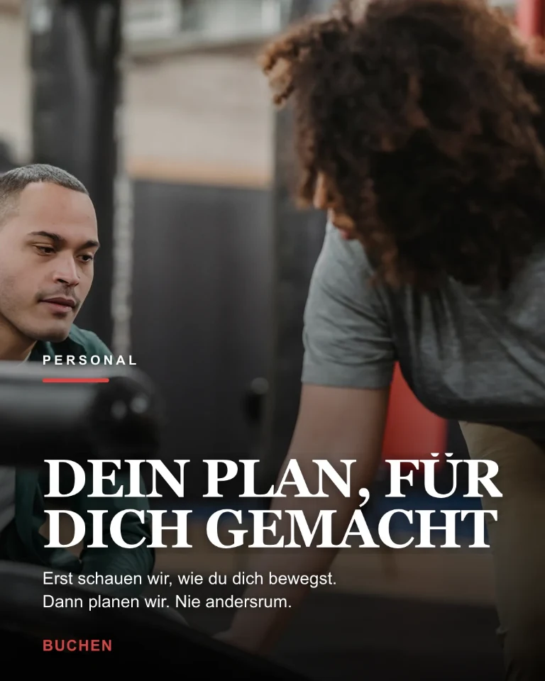 Post über Personal Training und die Erstberatung