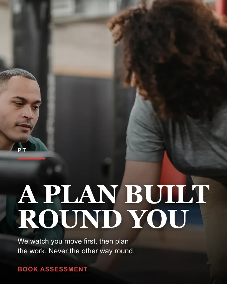 Post about personal training and the initial assessment