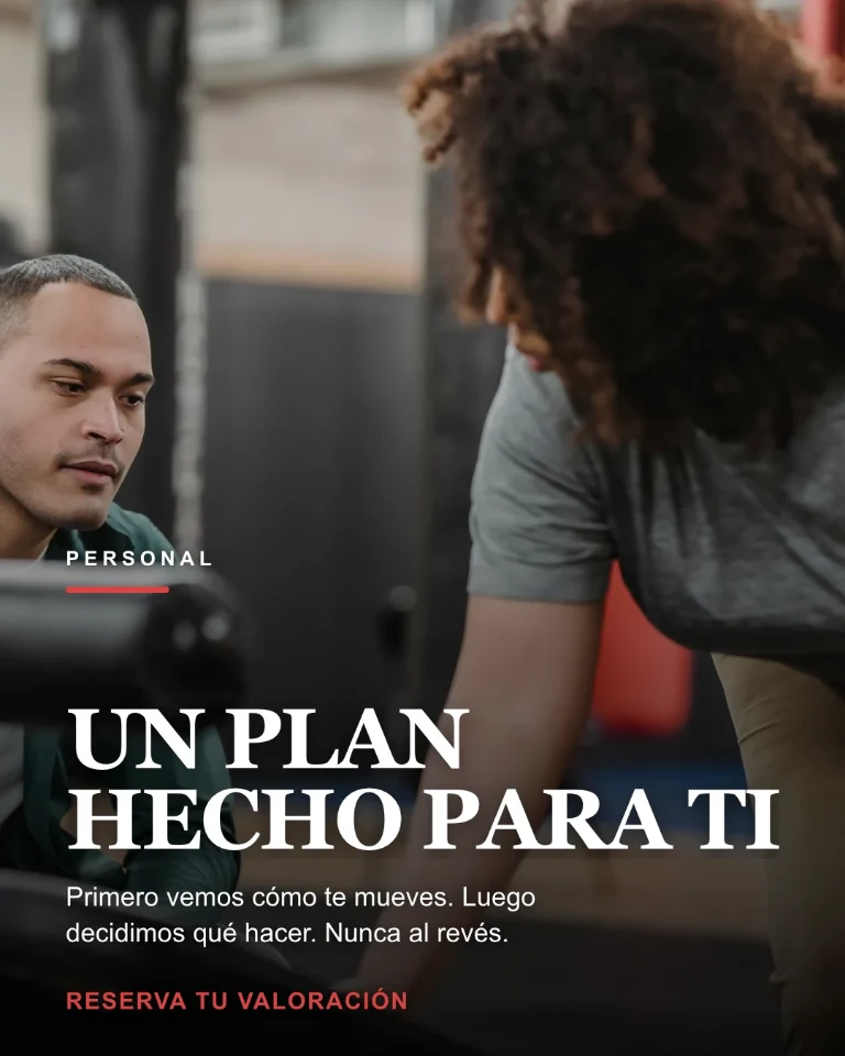 Post sobre el entrenamiento personal y la valoración inicial