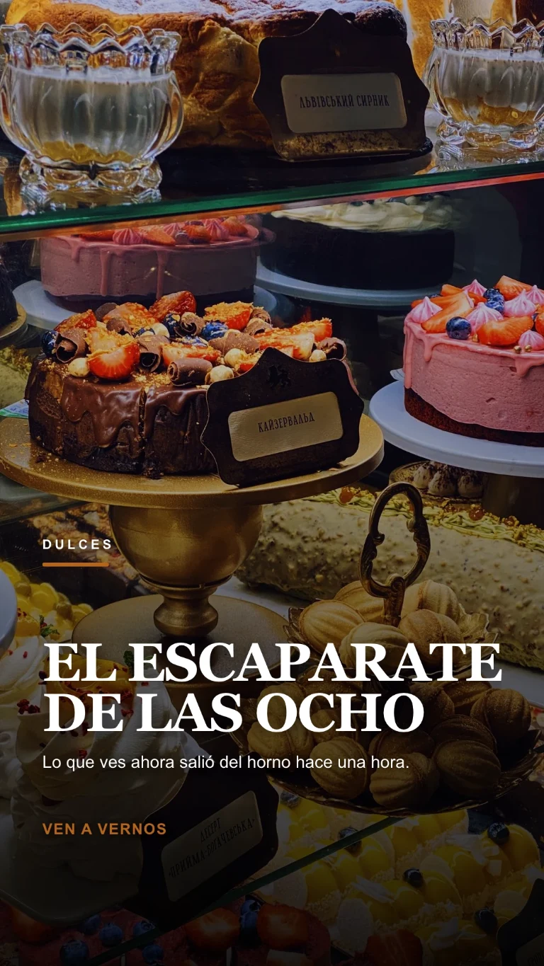 Story vertical sobre el escaparate de la mañana, con invitación a pasarse