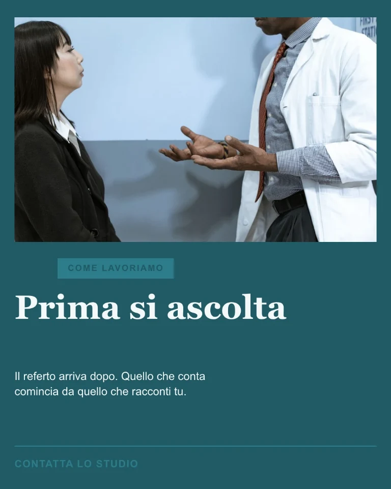 Post sul metodo di lavoro, con invito al contatto