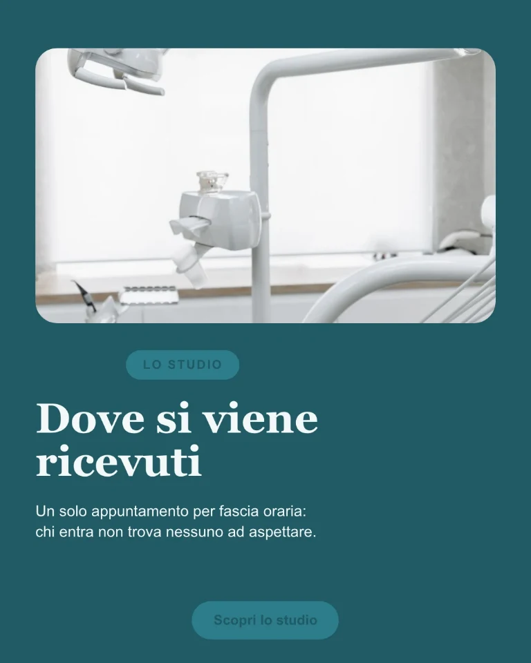 Post sullo studio e l'organizzazione degli appuntamenti