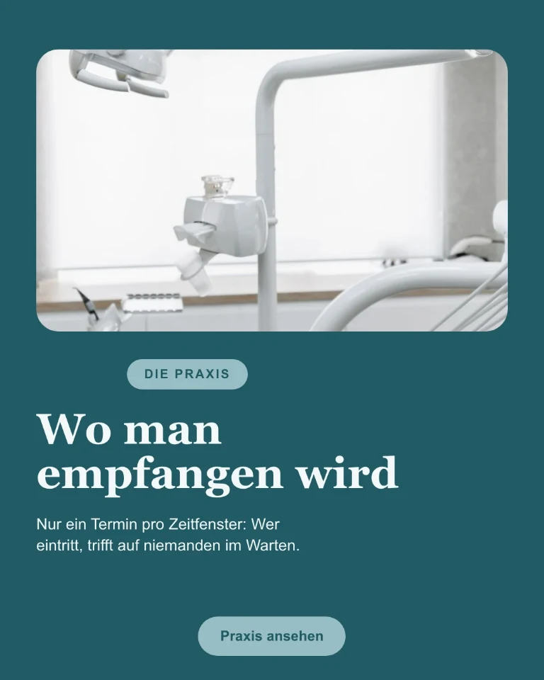 Post über die Arztpraxis und die Terminorganisation