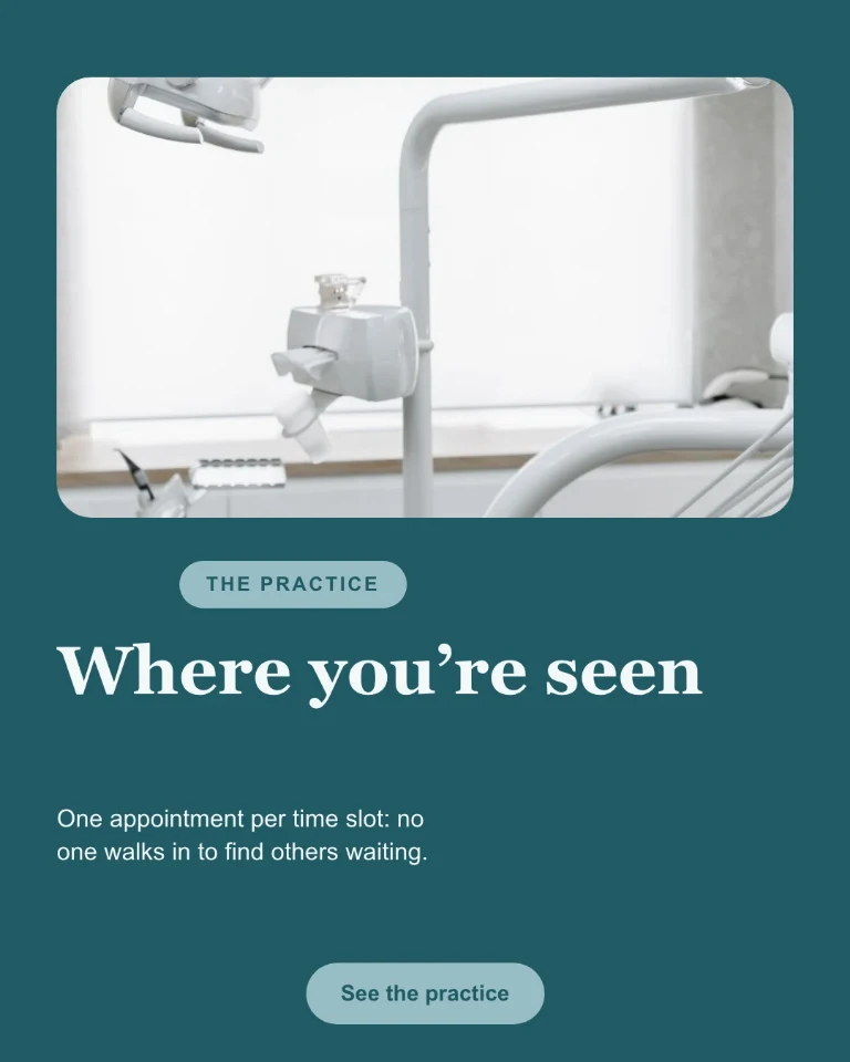 Post about the medical practice and how appointments are organised